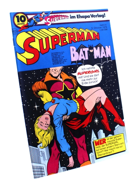 DC Comics Superman Batman Comic Nr. 21 (1976): Die Sternenbraut von Ehapa